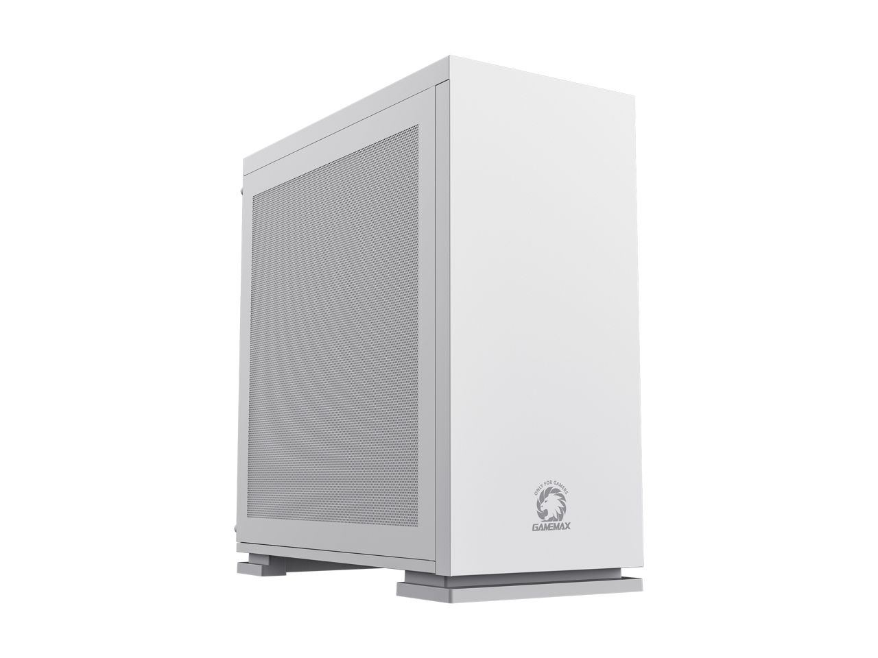 Gamemax M60 White Steel Micro ATX Tower USB3.0 Computer Case w/ Dual Mesh Side Panels