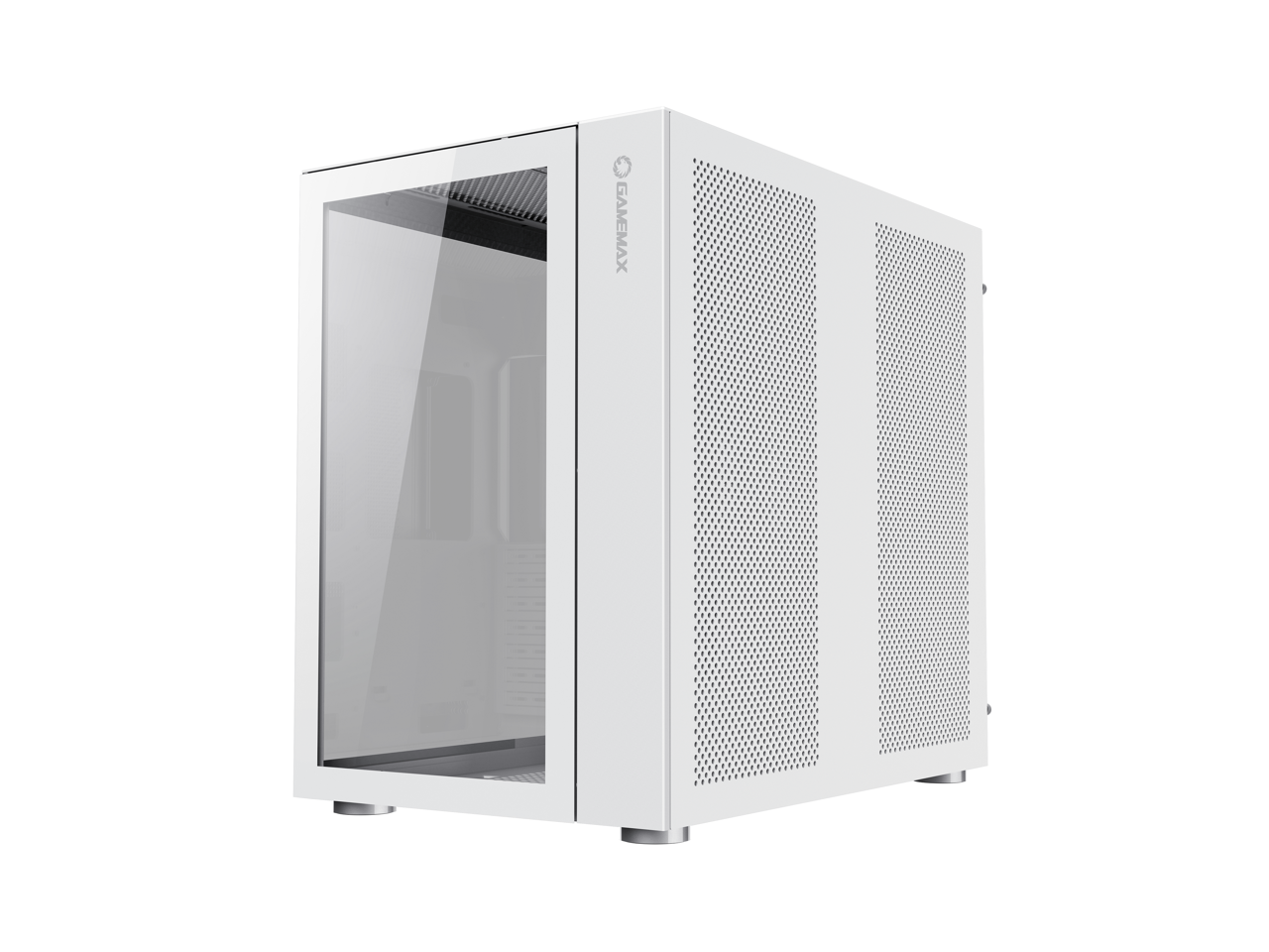 Gamemax Infinity White Usb3.0  Type C Tempered Glass Atx Mid Tower 