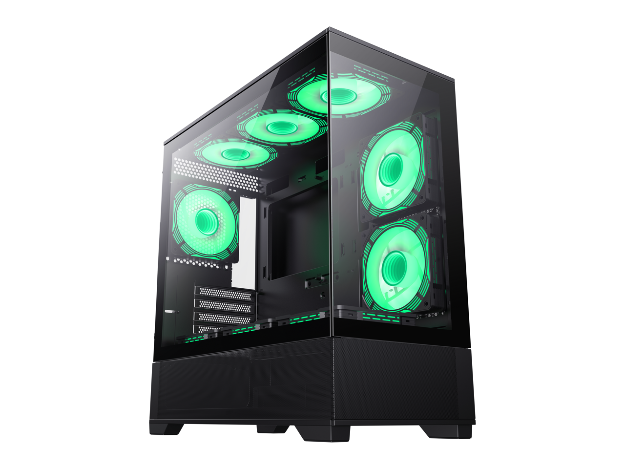 GAMEMAX VISTA MB Black USB3 0 Micro ATX Tower Tempered Glass Computer gamemax-vista-mb-black-usb3-0-micro-atx-tower-tempered-glass-computer