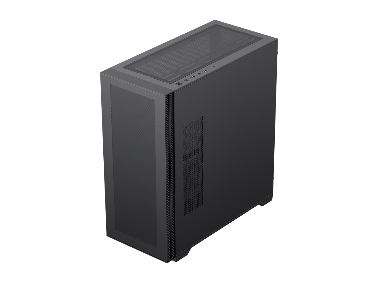 GAMEMAX Quest Black E-ATX PC Gaming Case-Pre-Installed 1X 120mm Black