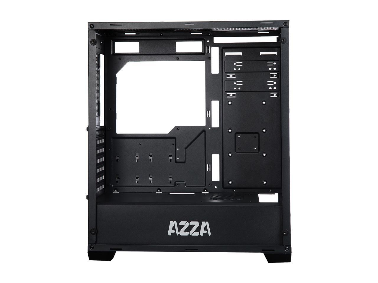 Azza Inferno 310 Mit Sichtfenster Midi Tower Ohne Netzteil Schwarz www.newegg.com