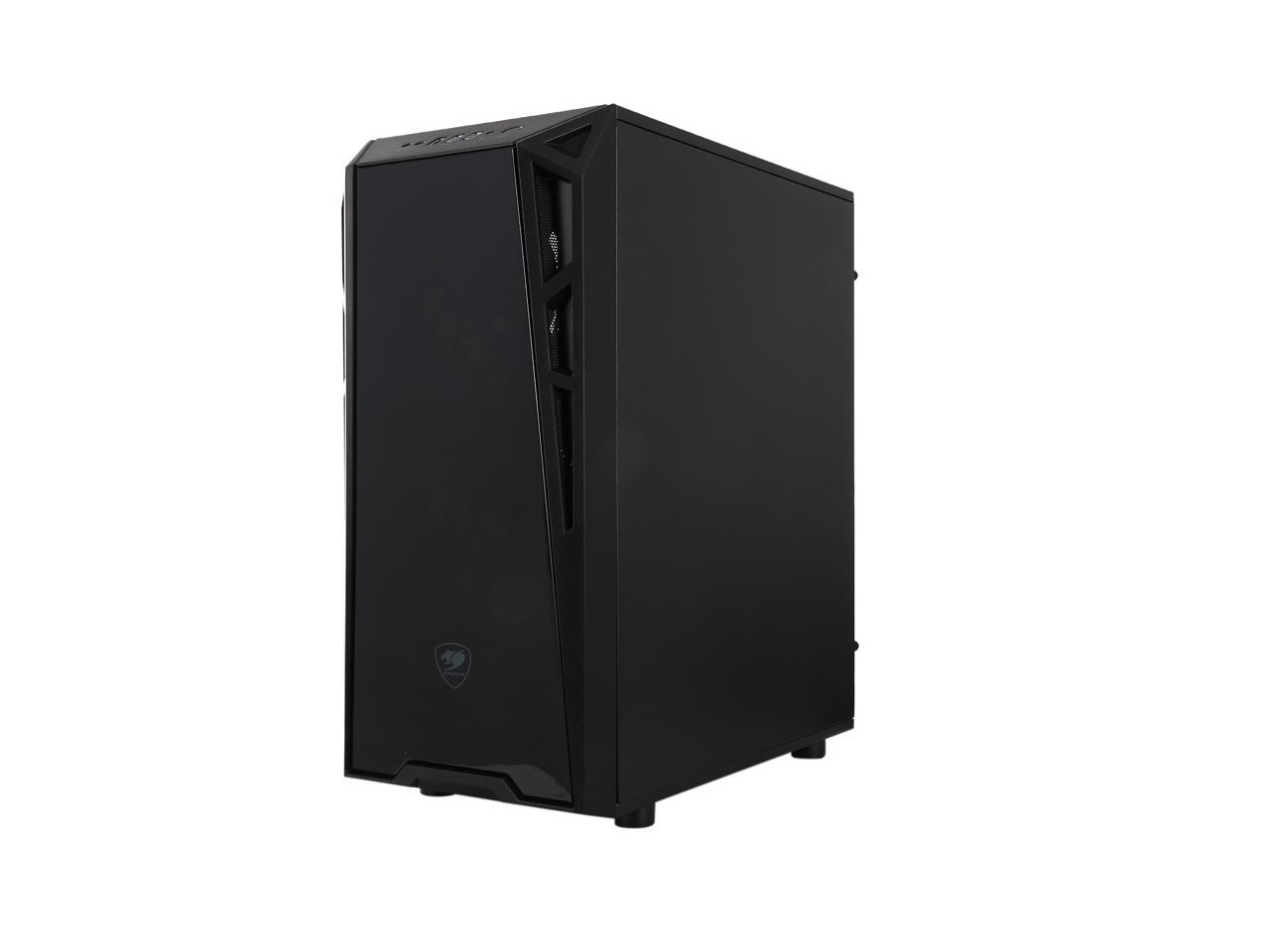 Open Box: COUGAR Turret RGB Black Pro-Cooling Compact Gaming Case with ...