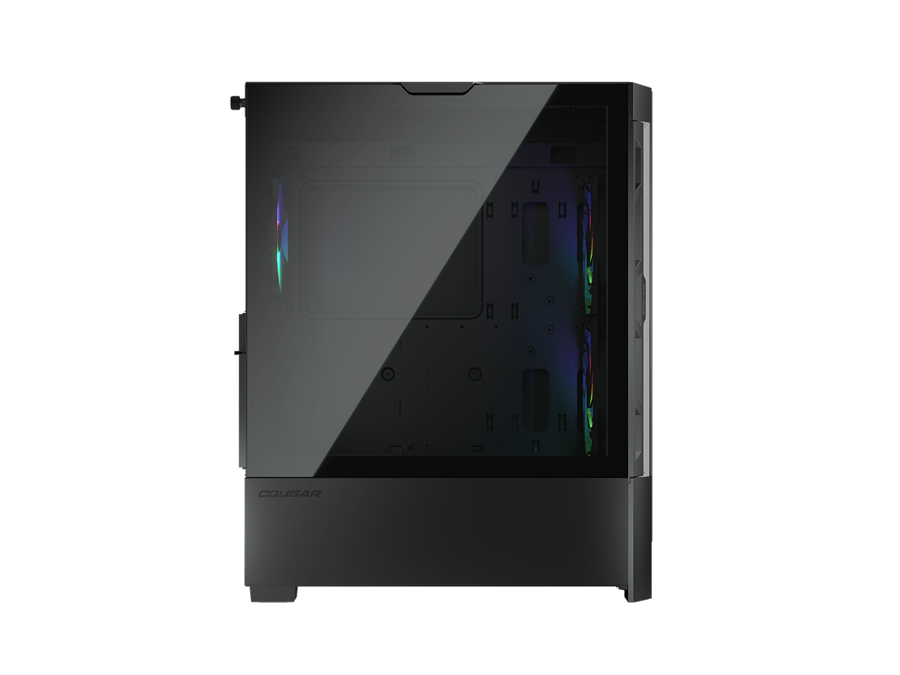 Cougar Duoface RGB Black Mid Tower Computer Cases with Glass and Mesh