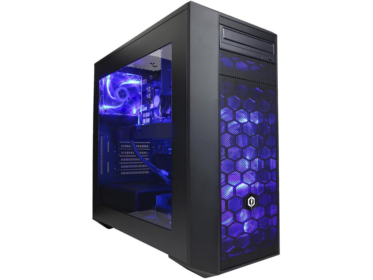 CyberPowerPC Black Masterbox 5 Gaming Case W/window