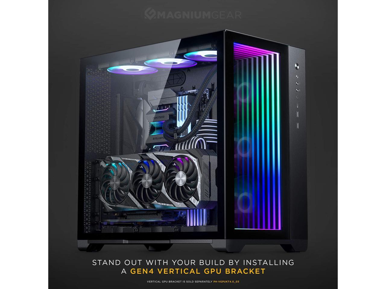 MagniumGear NEO Qube 2 IM, Dual Chamber ATX Mid-tower, Digital-RGB ...