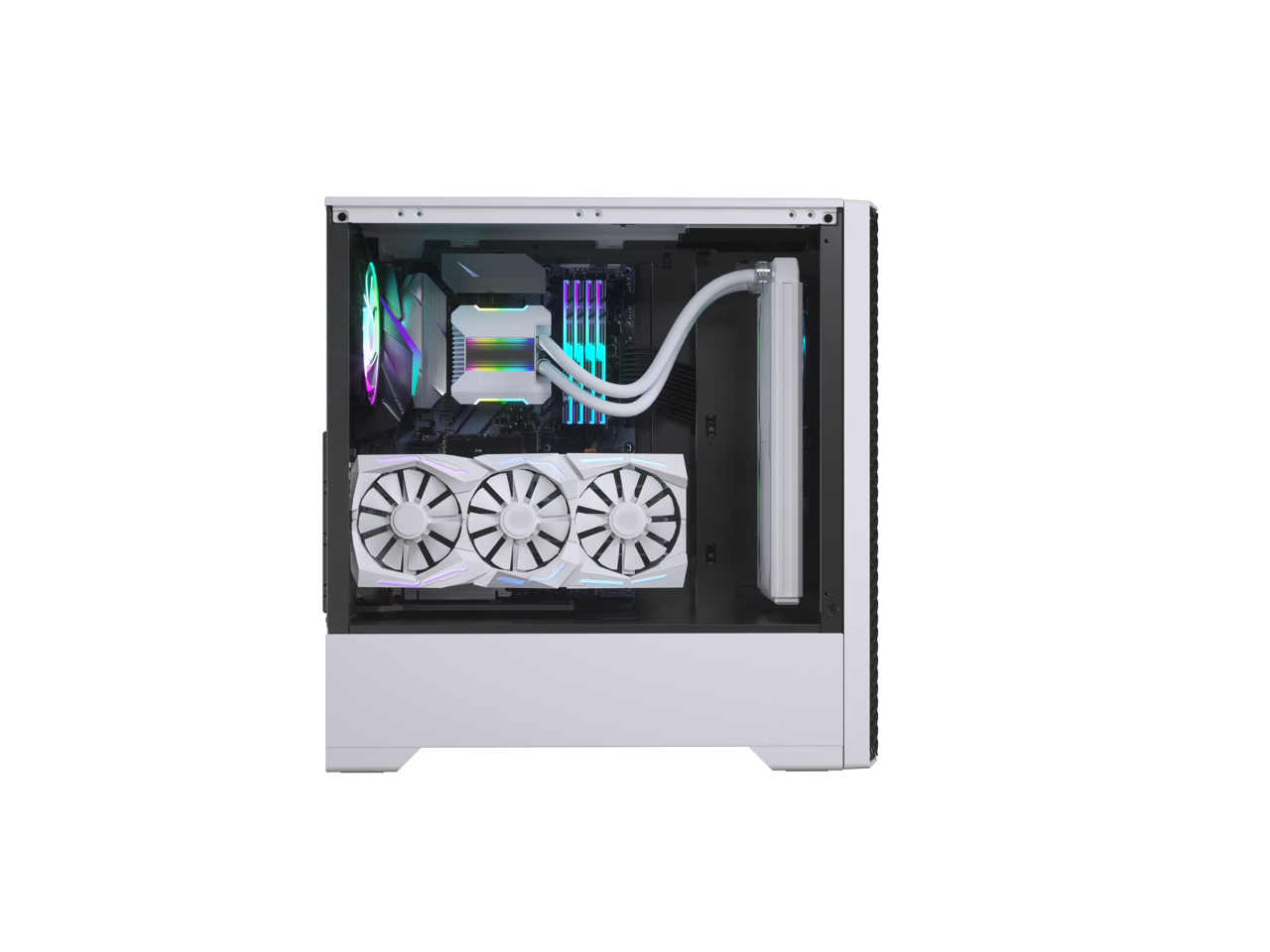 Magniumgear Neo Air (MG-NE520A_DBW02) ATX Mid-tower, High Airflow Mesh ...