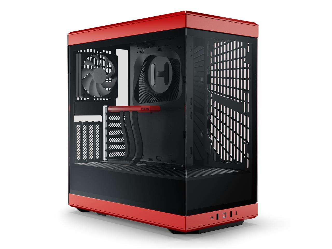 HYTE Y40 Mainstream Vertical GPU Case ATX Mid Tower Gaming Case with ...