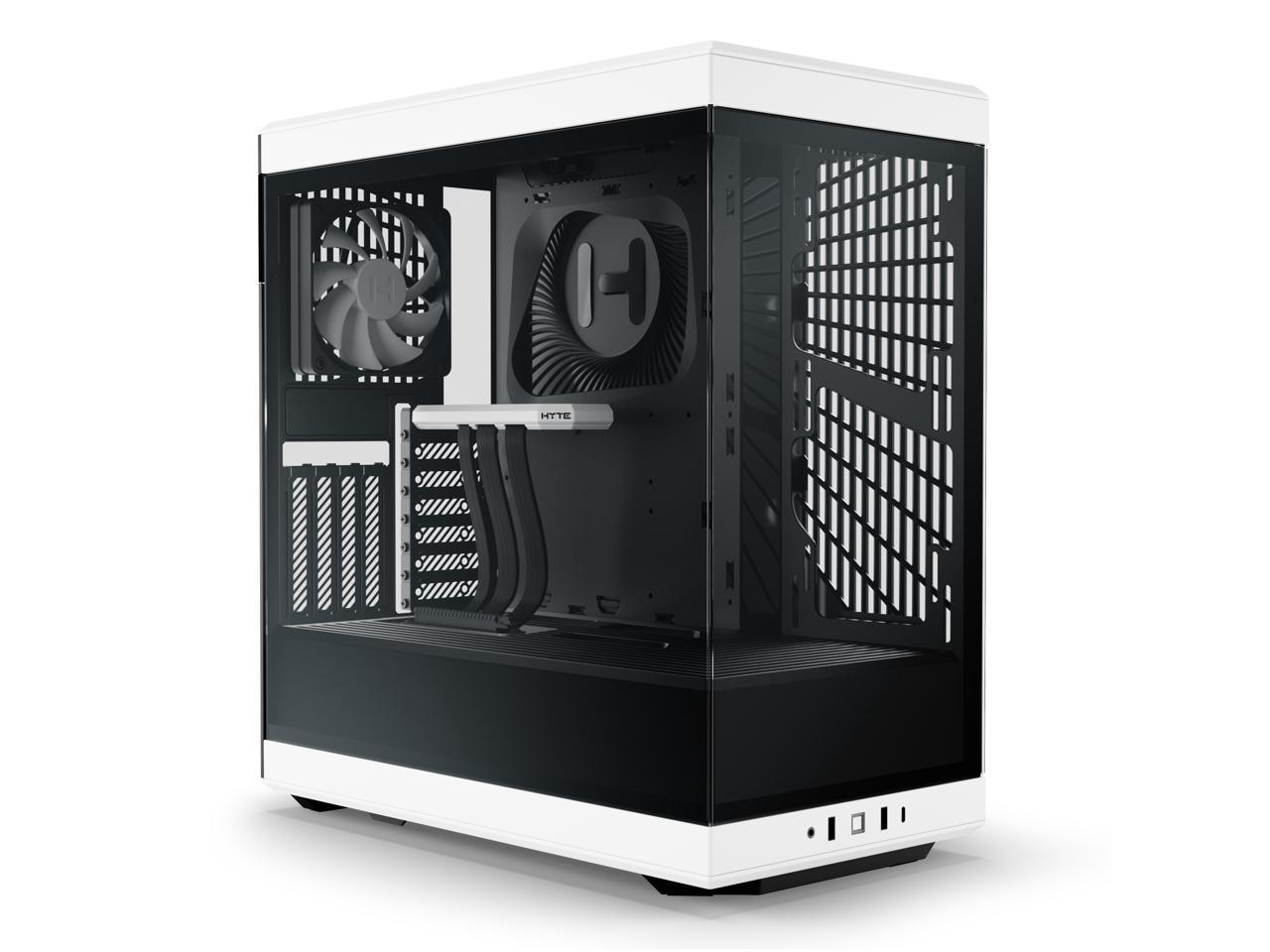 HYTE Y40 Mainstream Vertical GPU Case ATX Mid Tower Gaming Case with ...