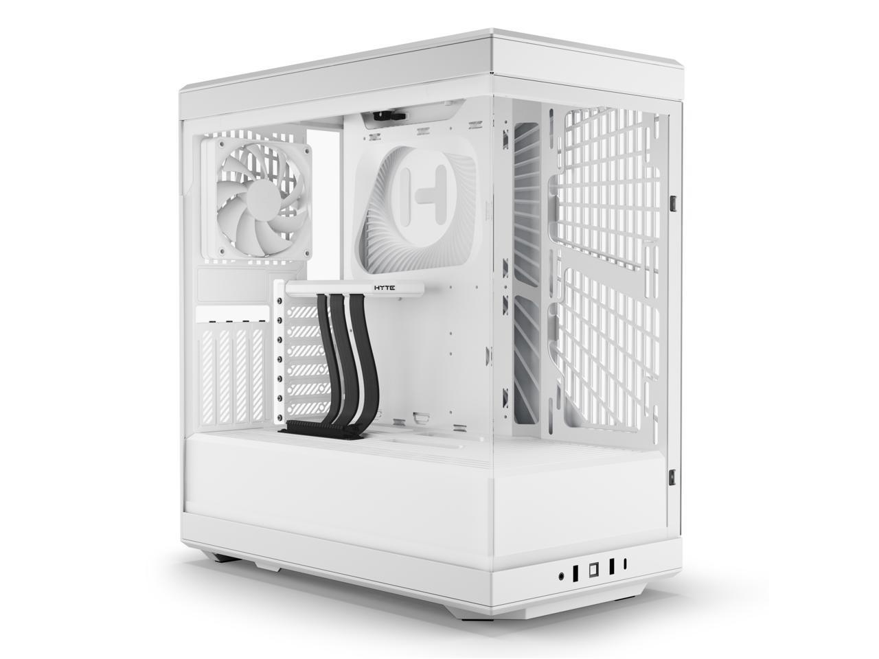 HYTE Y40 Mainstream Vertical GPU Case ATX Mid Tower Gaming Case with ...