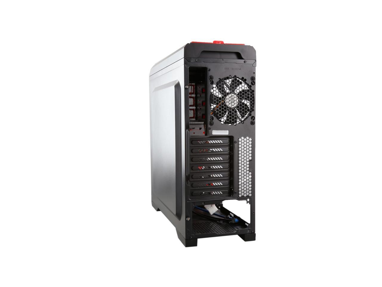 DEEPCOOL KENDOMEN Red ATX Mid Tower Computer Case Pre-installed 5 ...