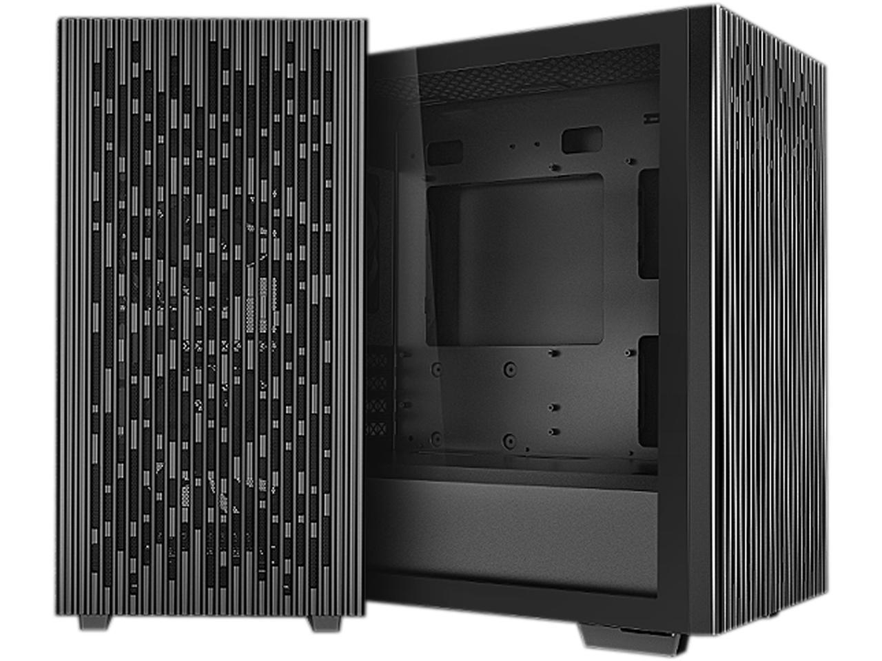 Tempered Glass Side Panel Mesh Top and Front DEEPCOOL MATREXX 40 Mini-ITX/Micro-ATX Case 
