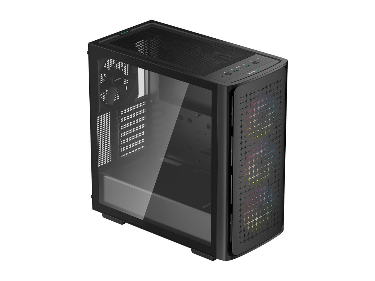 DeepCool CK560 Mid-Tower ATX Case, Airflow Front Panel, Full-Size ...