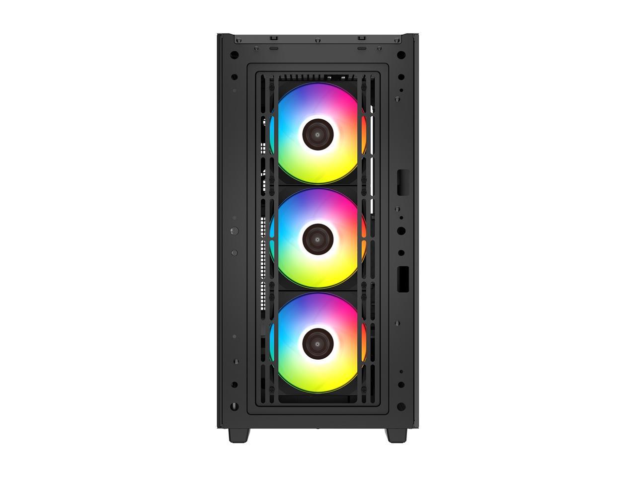 DeepCool CK560 Mid-Tower ATX Case, Airflow Front Panel, Full-Size ...