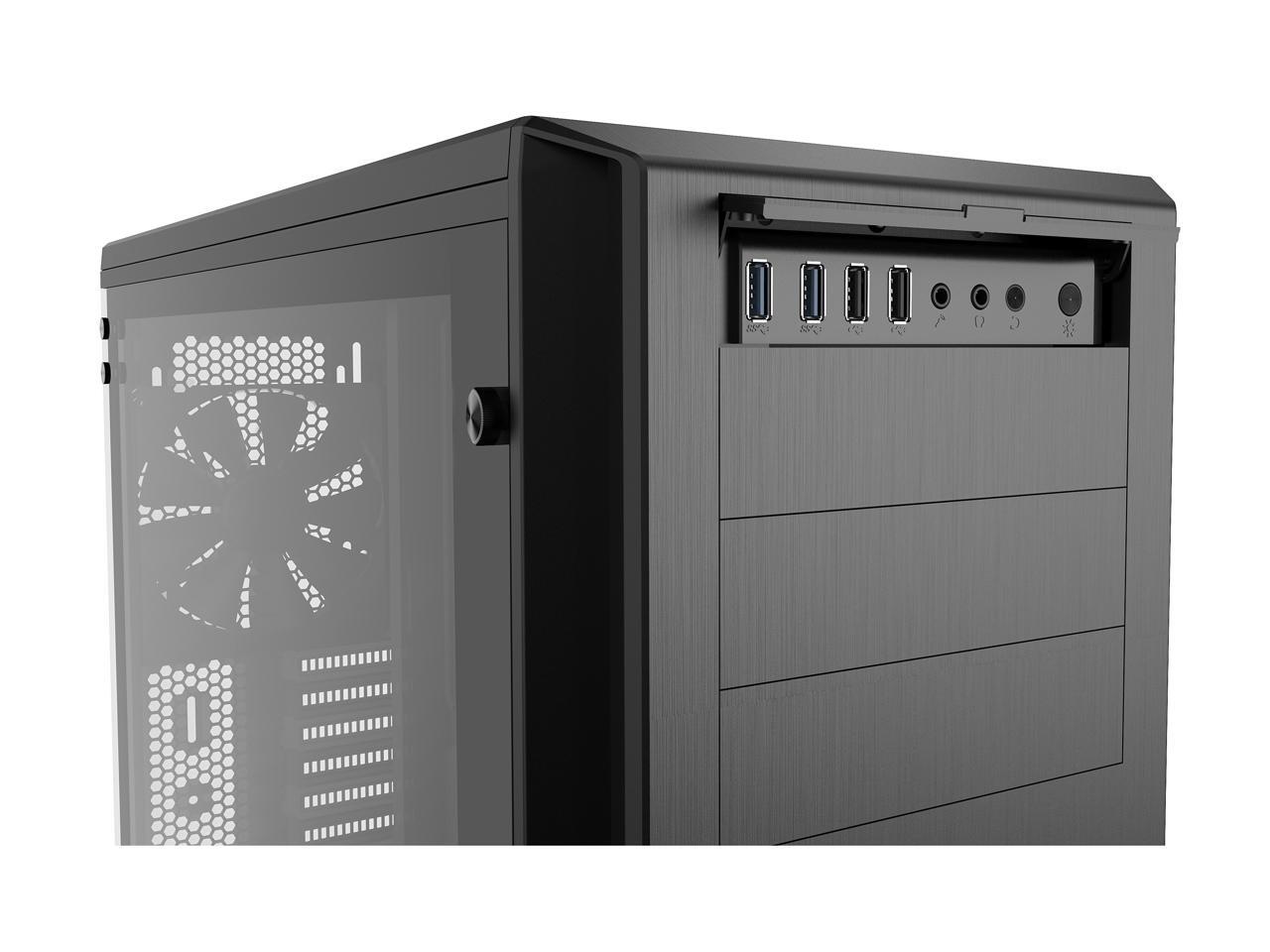 Phanteks Enthoo Pro TG PH-ES614PTG_BK Integrated RGB lighting Tempered ...