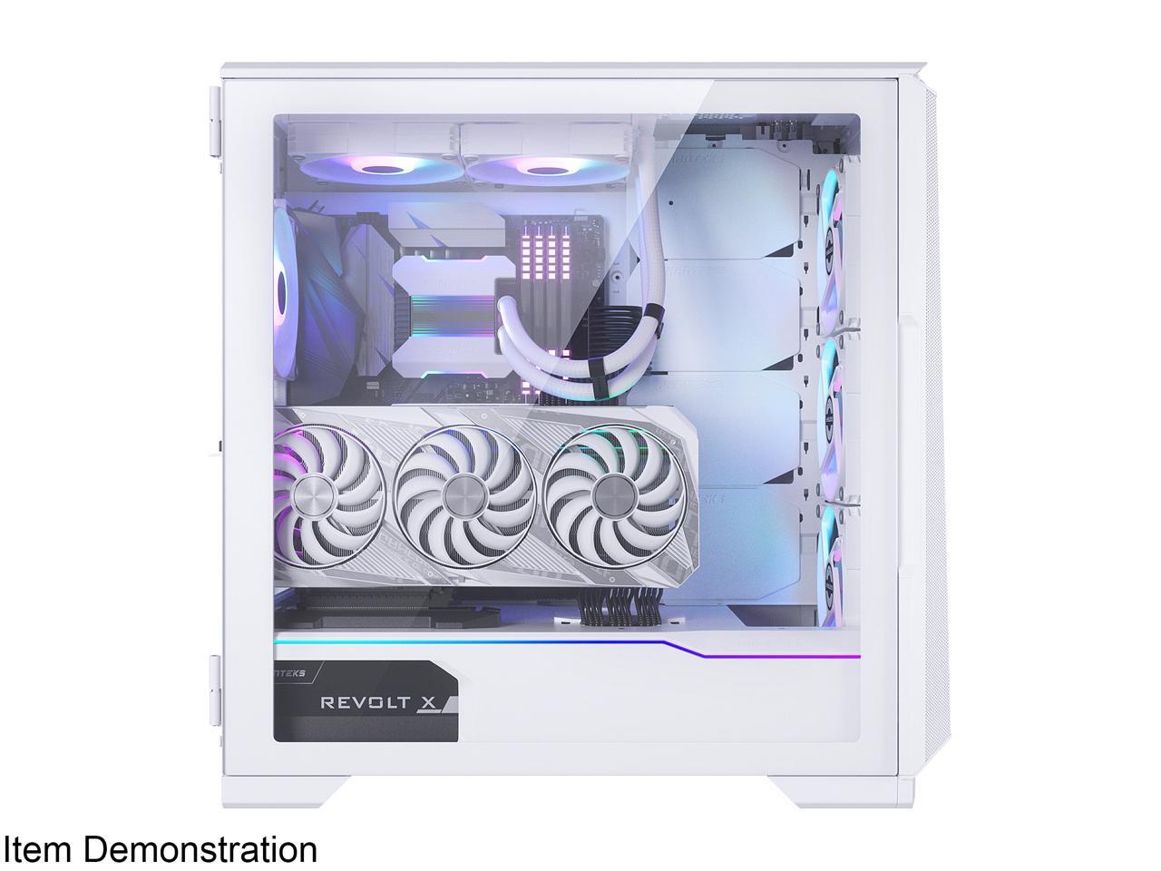 Phanteks Eclipse P500A PH-EC500ATG_DMW01 Matte White Computer Case ...