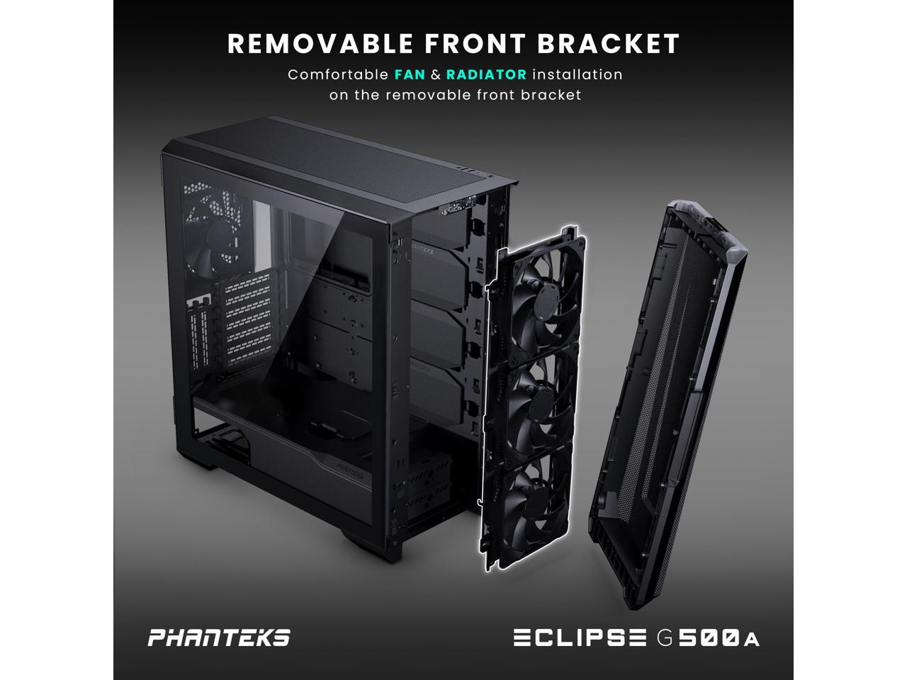 Phanteks Eclipse G A Performance Edition High Performance Mid Tower Case Mesh Front Panel