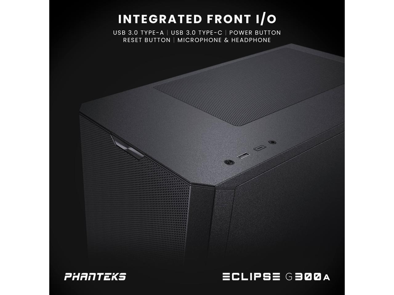 Phanteks Eclipse G300A Ultrafine Performance Mesh, Midtower case, D