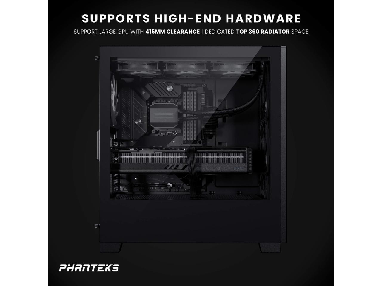 Phanteks Xt Pro, Mid-tower Gaming Chassis, High Airflow Performance 