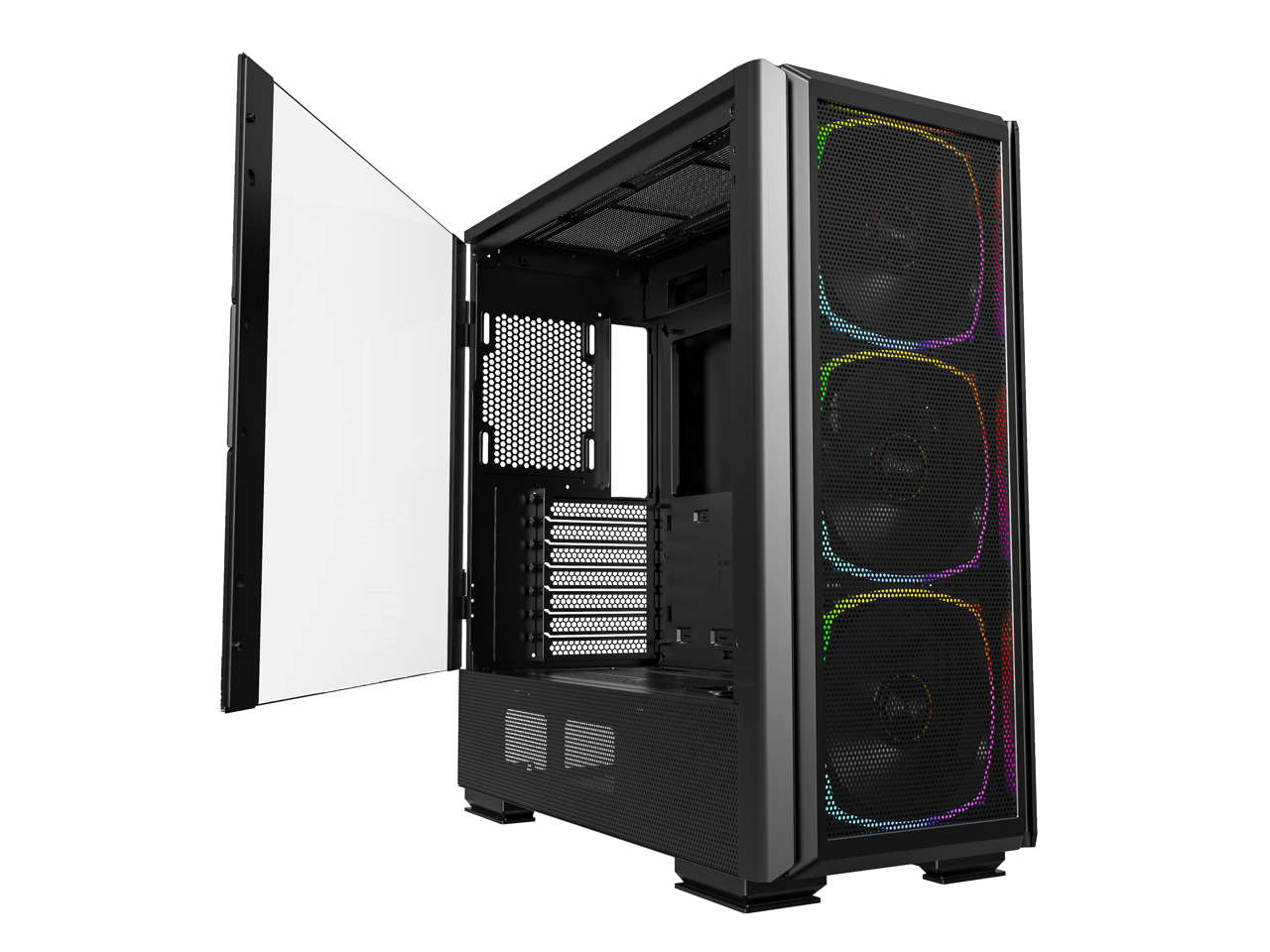 Montech Sky Two GX, E-ATX Mid Tower Case, High Airflow Performance, 3X ...