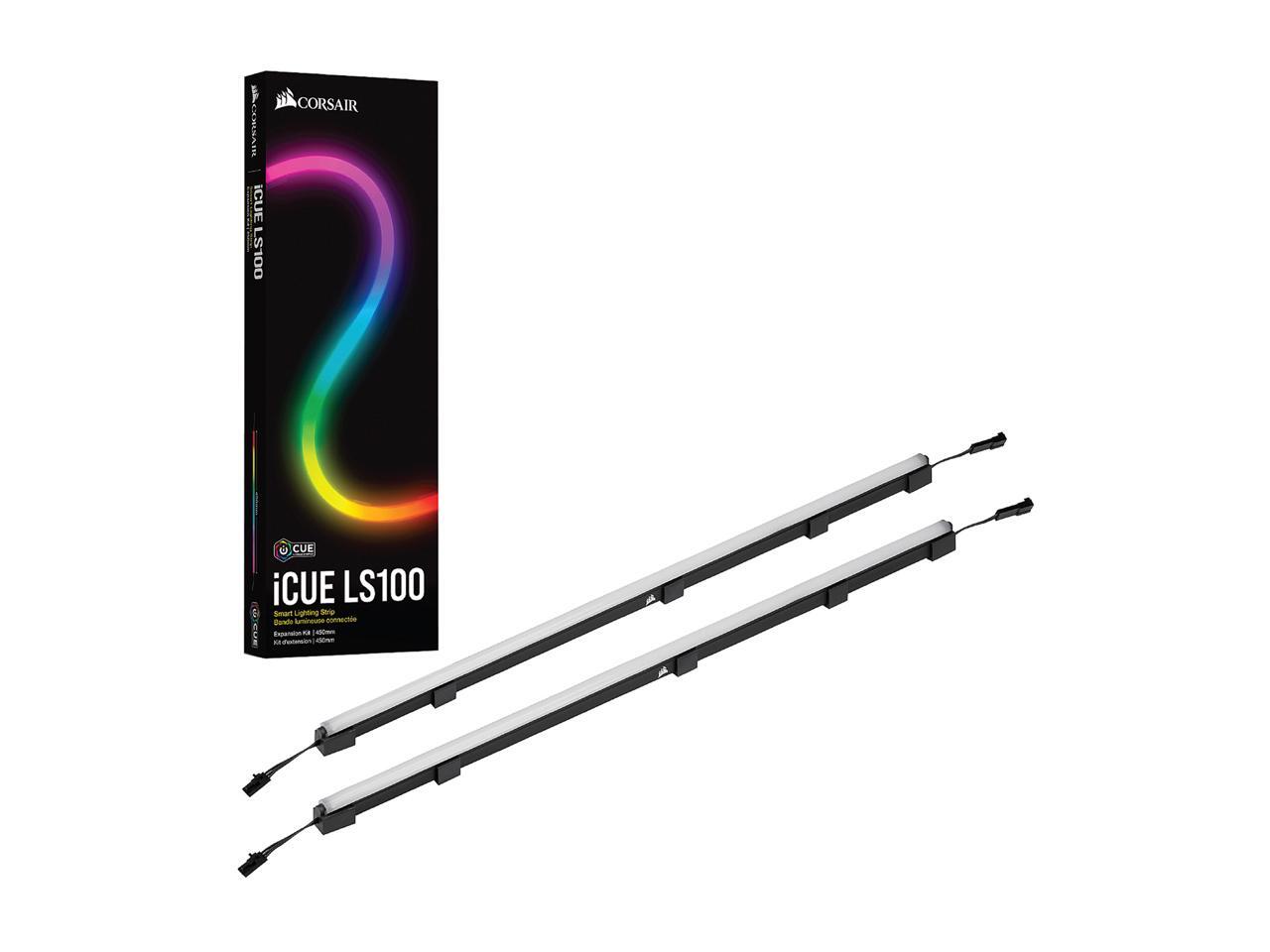 Corsair iCUE LS100 LED Smart Lighting Strip Expansion Kit 450mm Newegg.ca