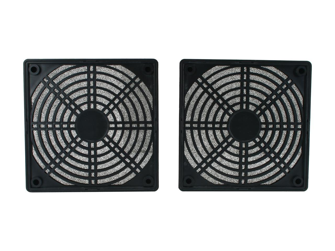 Masscool FFT-2P-120MM 120mm ABS plastic foam fan filter (2-pack ...