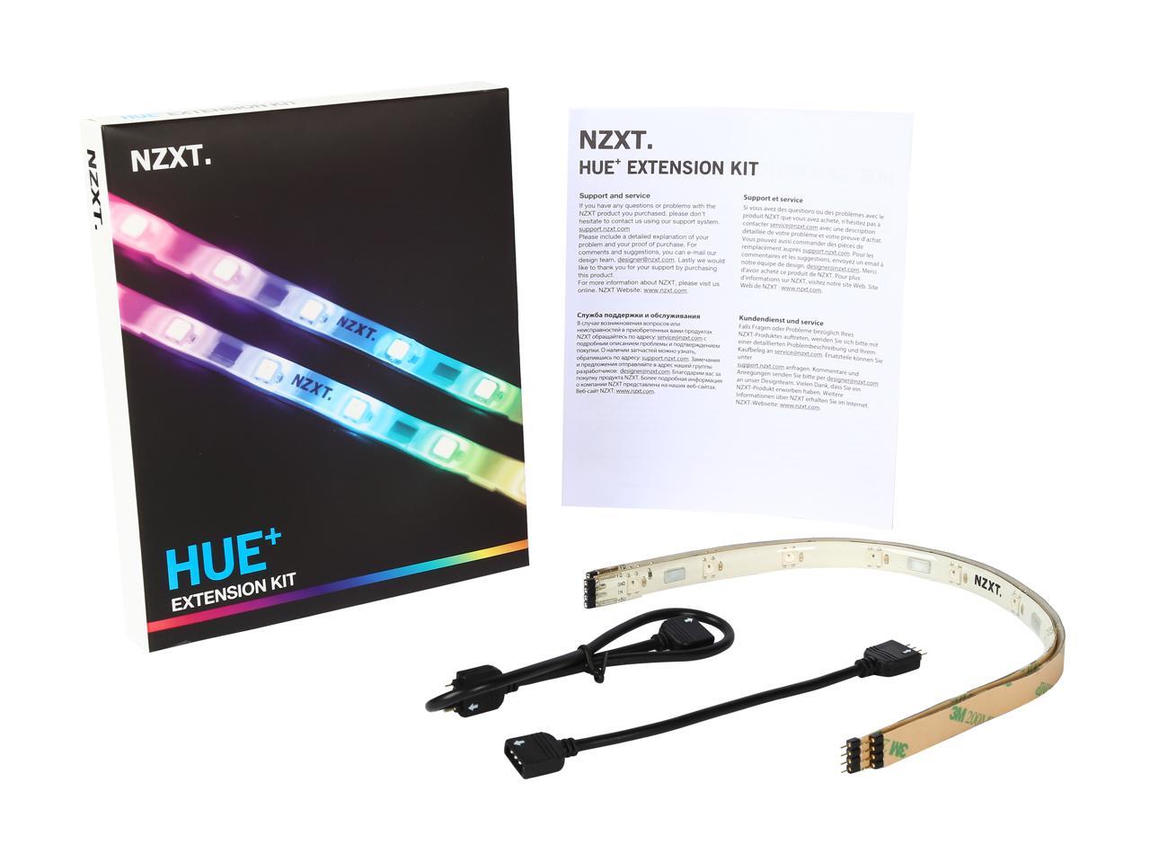 NZXT ACHPL0310 HUE+ Extension Kit (Add two LED strips to extend HUE+