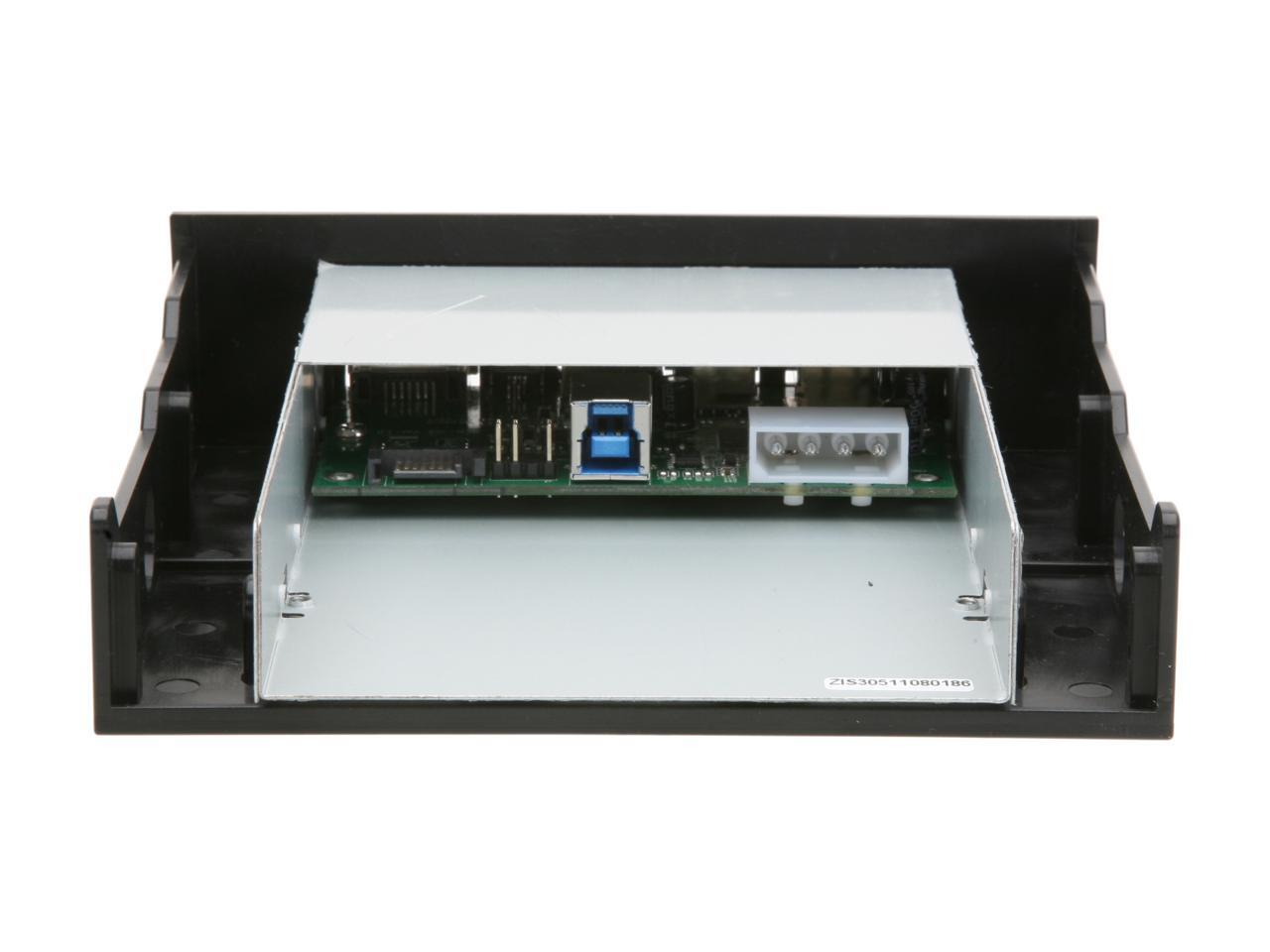 USB 3.0 + Firewire + eSATA Multi I/O Front Panel Ready to Work out of