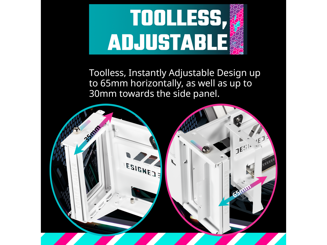 Cooler Master MasterAccessory Vertical Graphics Card Holder Kit V3