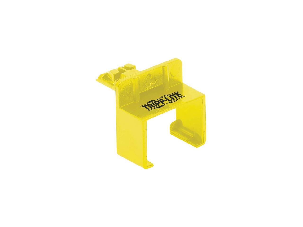 Tripp Lite N2LOCK010YW Universal RJ45 Plug Locks, Yellow, 10 Pack
