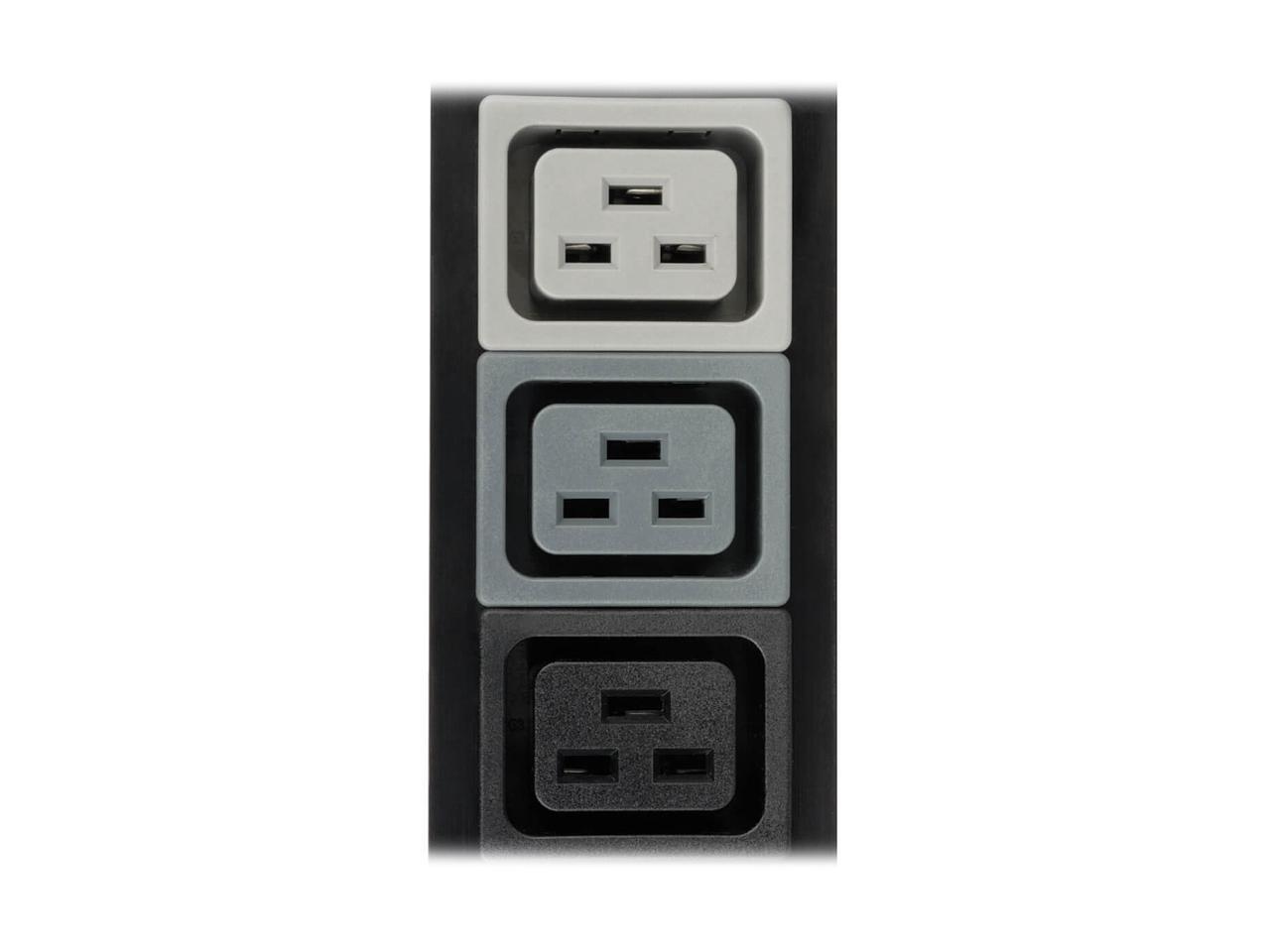 Tripp Lite Basic PDU， 14 Outlets (12 C13， 2 C19)， 100-240V