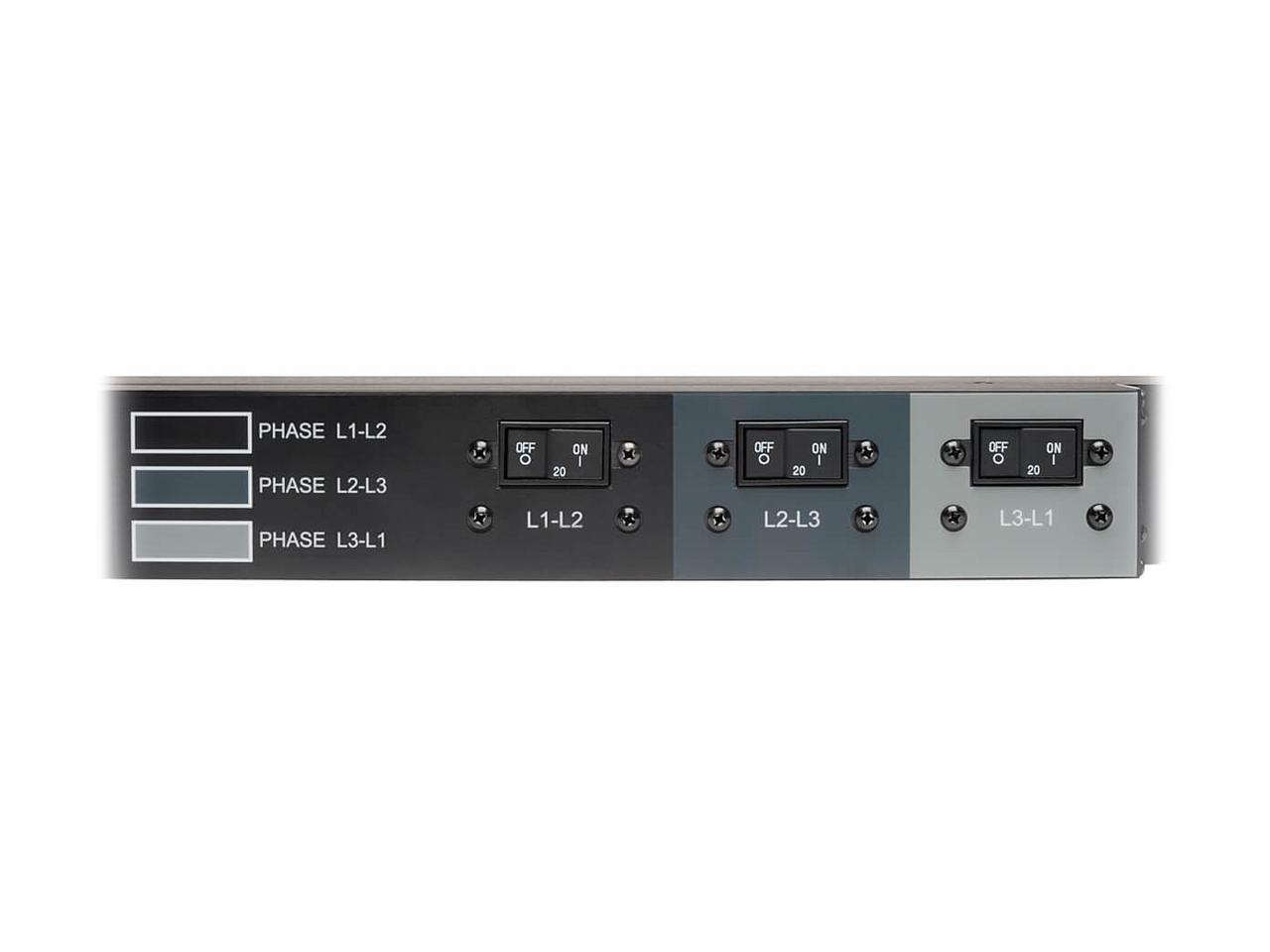 Tripp Lite 14.4kW 208V 3Phase Basic PDU 45 Outlets (36