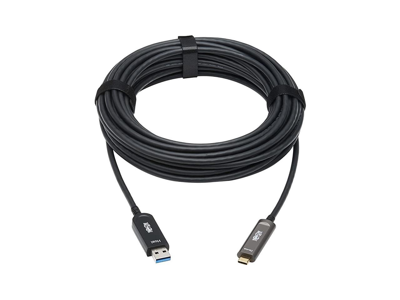 Tripp Lite Long Distance USBA to USBC Cable 32.8ft/10Meters, 10