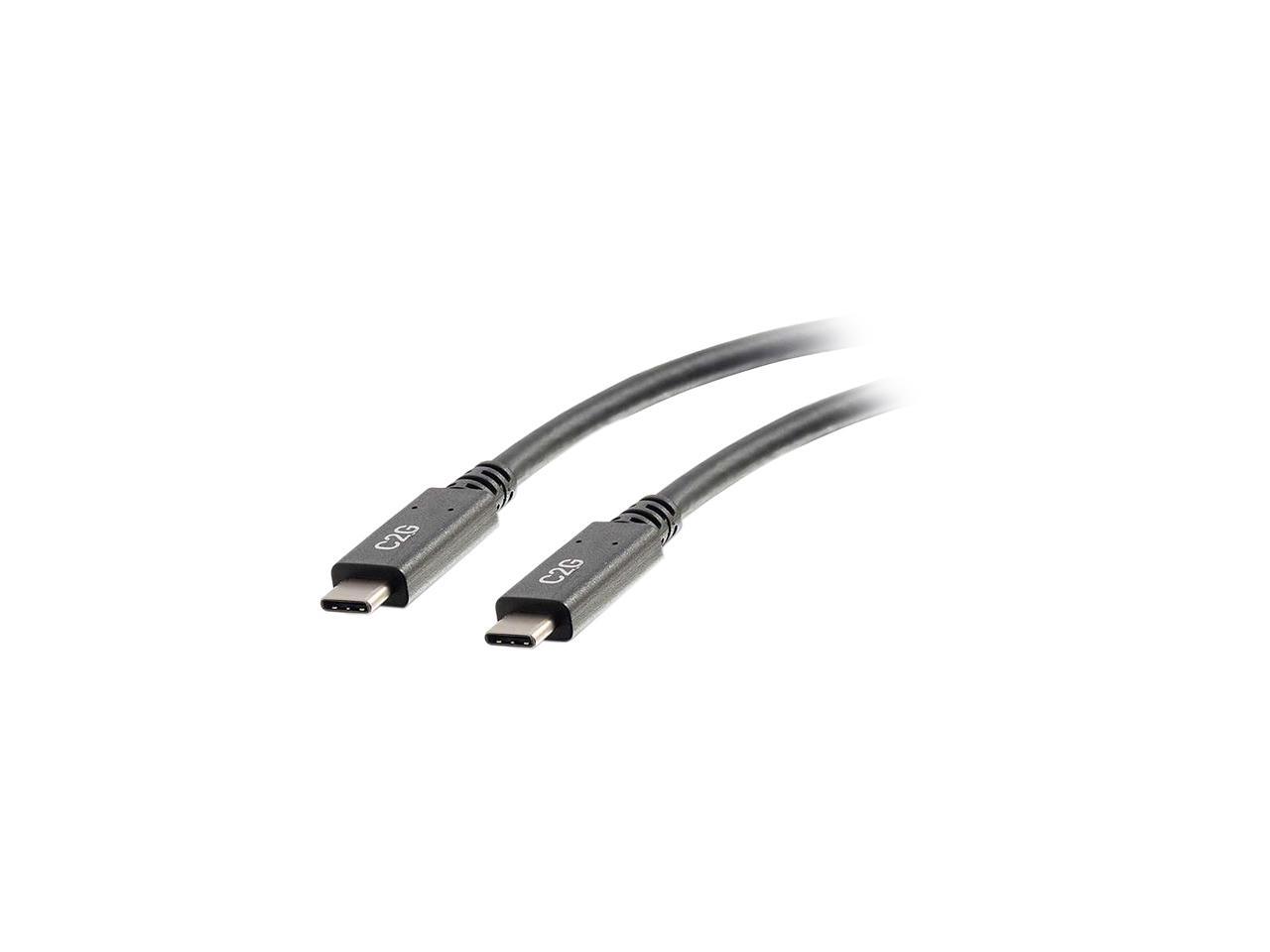 C2G 28830 USBC Cable USBC 3.1 (Gen 1) Male to Male Cable (3A