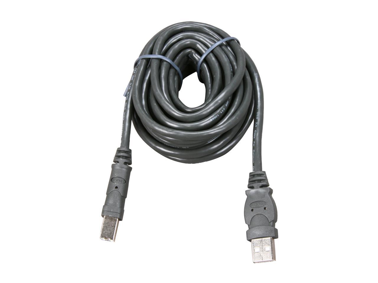 Belkin F3U133-16 Pro Series USB2.0 Device Cable (A/B) - Newegg.com