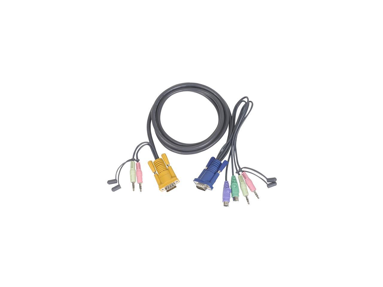 IOGEAR 6 Ft Micro Lite Bonded All in One PS 2 KVM Cable Newegg ca iogear-6-ft-micro-lite-bonded-all-in-one-ps-2-kvm-cable-newegg-ca