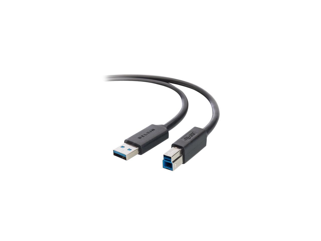 Open Box Belkin F3U159B06 USB 3 0 A B Device Cable Newegg