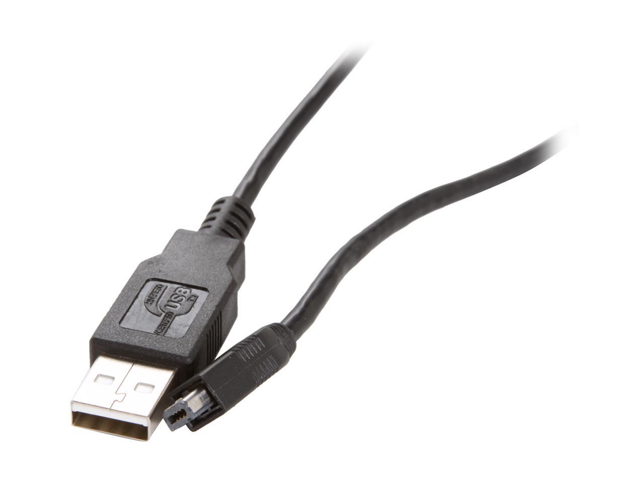 Rosewill 6ft. USB2.0 A Male to USB Mini 4 pin cable (square connector
