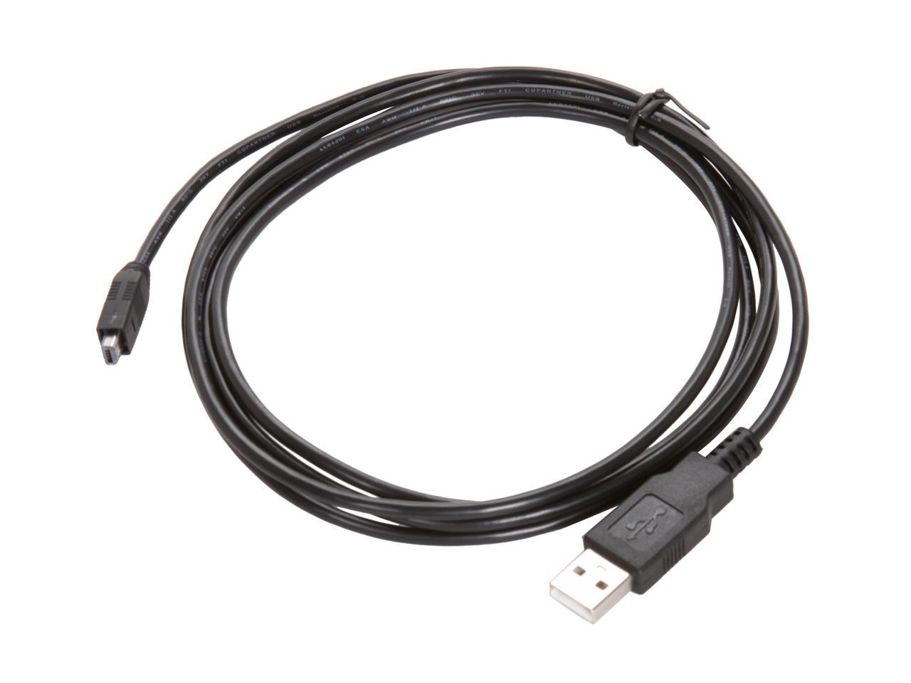 Rosewill 6ft Usb20 A Male To Usb Mini 4 Pin Cable Square Connector Model Rcw 109 Neweggca 2723