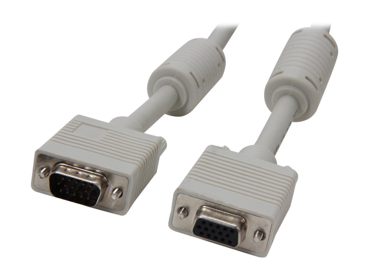 Rosewill 10 ft. VGA / SVGA Male to Female Extension Coaxial Cable w