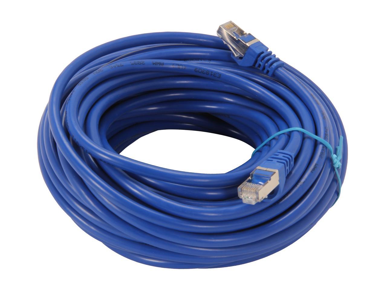 Rosewill Rcnc 12015 50 Ft Cat 6a Screened Shielded Twist Pairing Sstp Enhanced 550mhz Network 0363