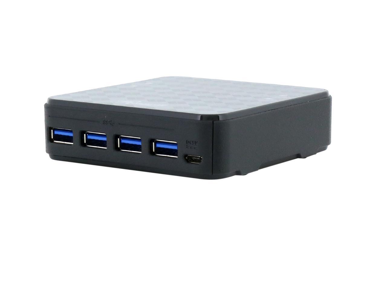 12786円 【海外限定】 Manhattan 4ポート コンパクト KVM Switch USB ケーブルs オーディオ 対応 151269