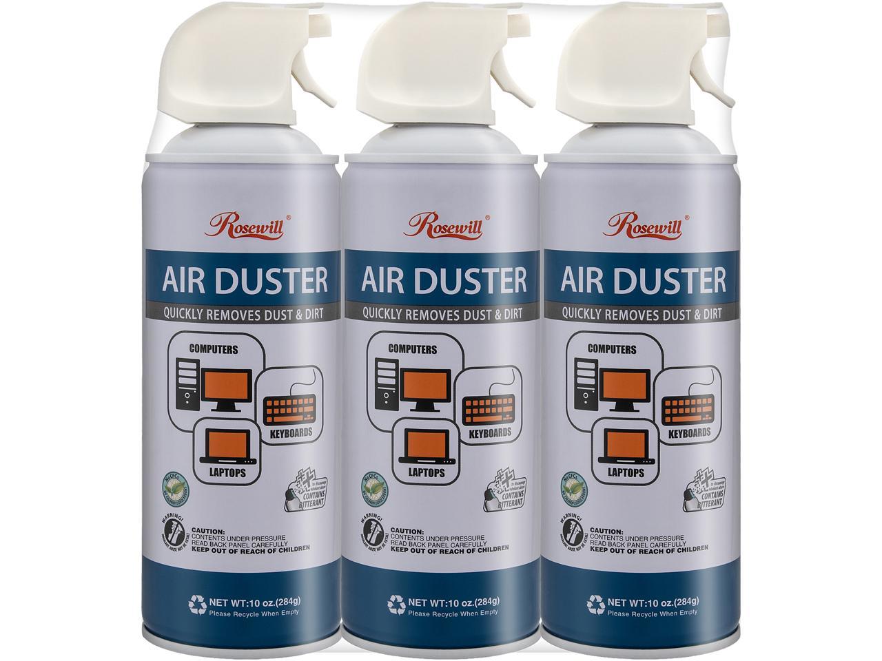 Rosewill Compressed Air Duster, 10 oz Cleaning Spray 3-Pack - Newegg.com