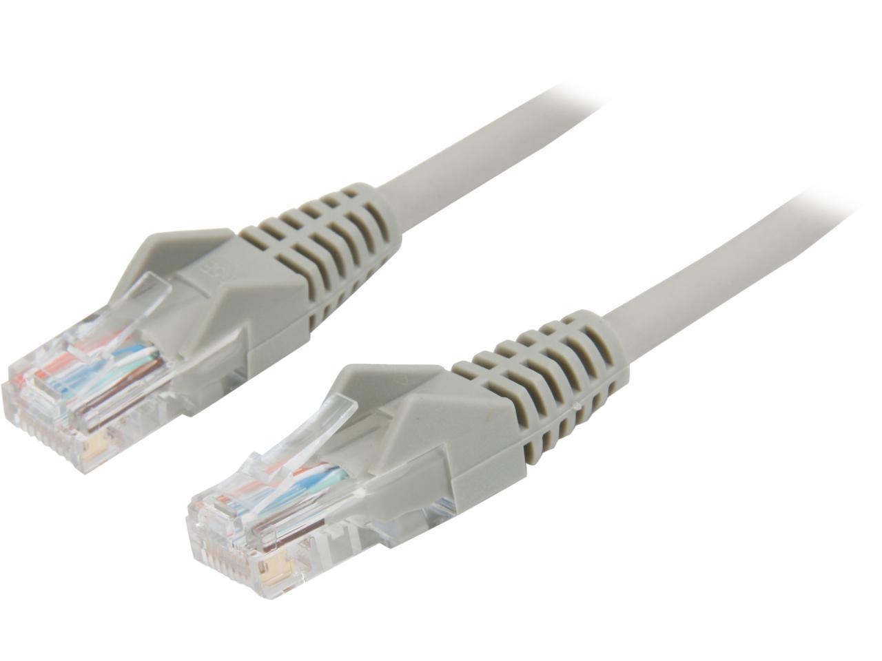 50 FT CAT5e Cat 5e CAT5 Generic RJ45 Ethernet LAN Snagless Network Patch Cable 