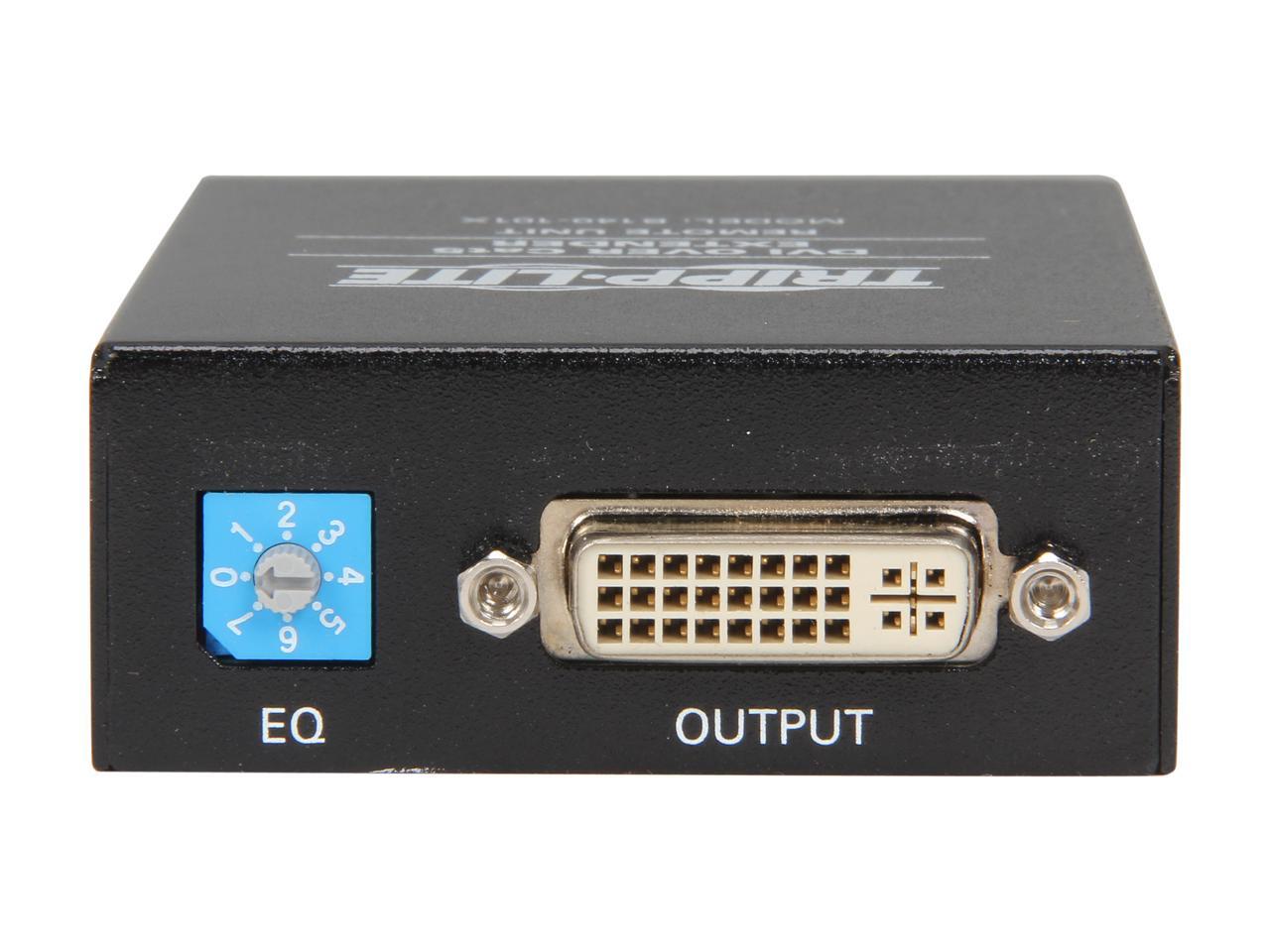 Tripp Lite DVI Over Cat5/Cat6 Extender, Extended Range Video