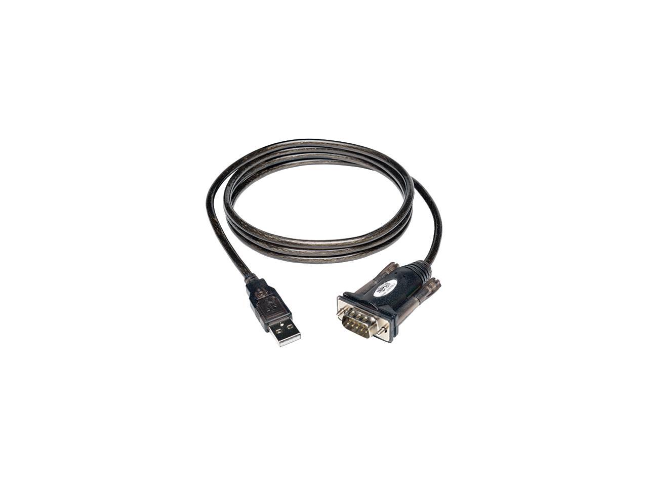 Tripp Lite Model U209000R 5 ft. USB to Serial Adapter (USBA Male to