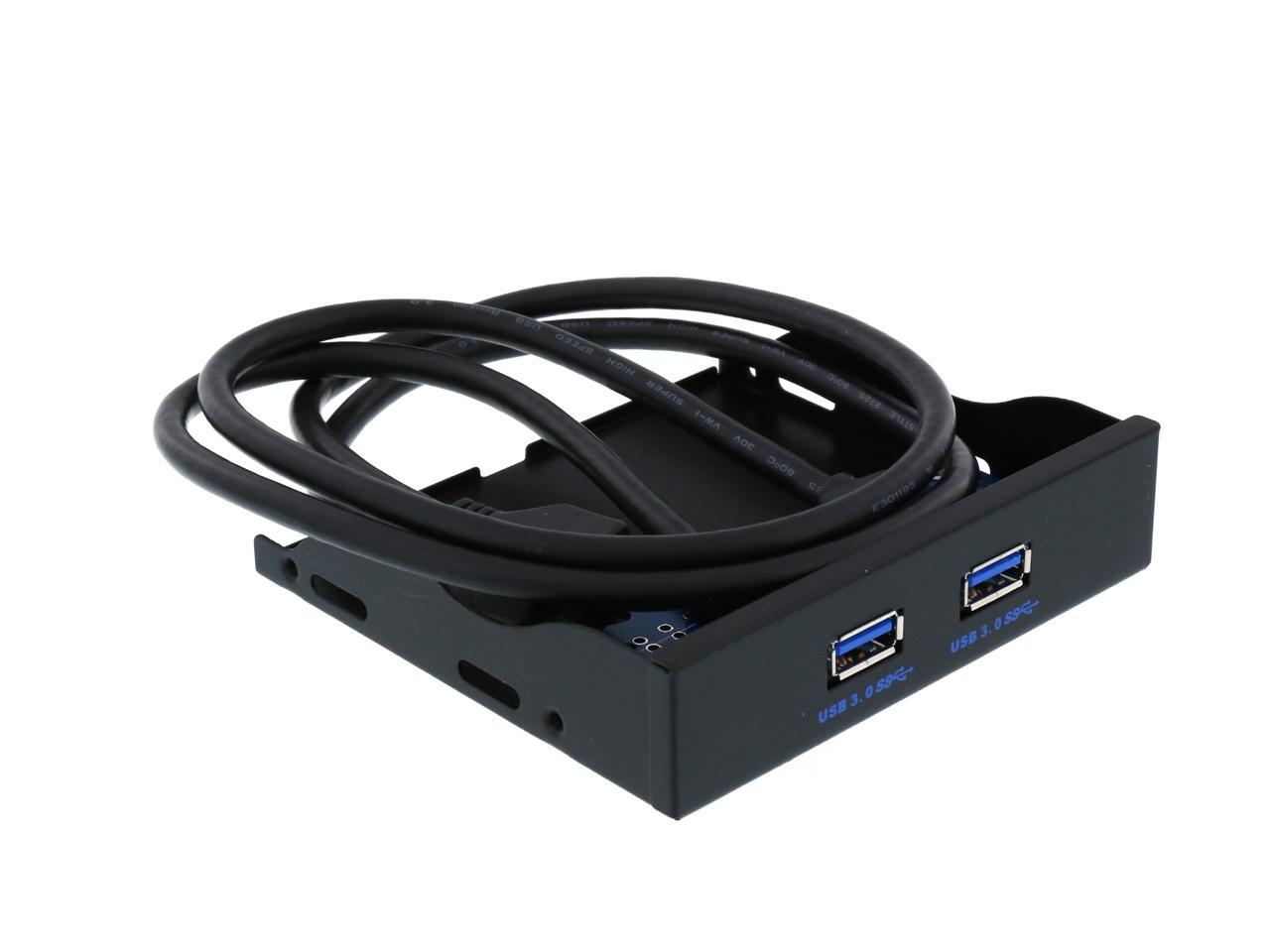 Coboc 3.5FP-U3-20PSPL2 Dual Ports USB 3.0 to 20pin Header 3.5