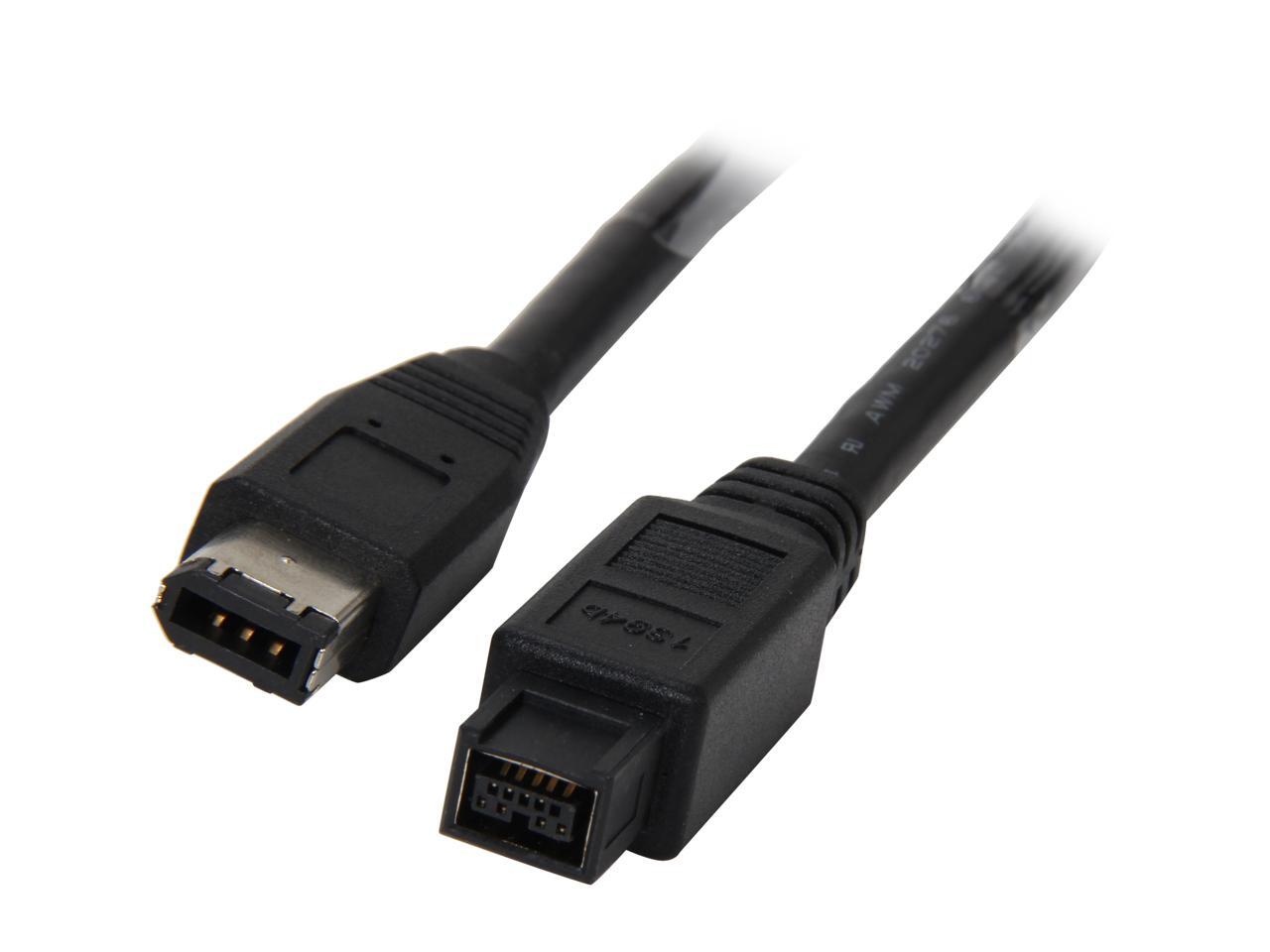 Link Depot 1394B66P9P 6 ft. IEEE 1394B 6 PIN TO 9 PIN Cable