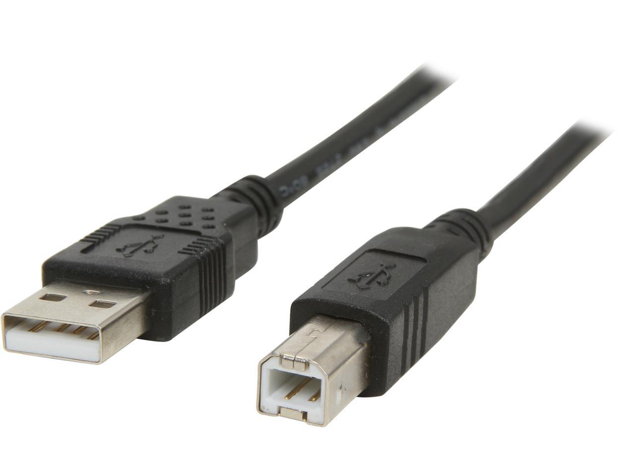 High Speed USB 2.0 A Male to B Male Data Transfer Printer Cable Cord  VG 
