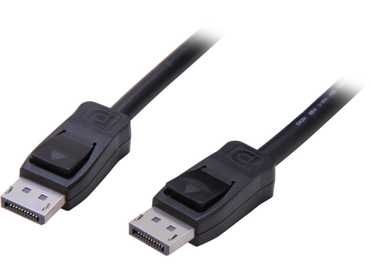 C2G 54001 2m DisplayPort 1.1 Cable with Latches - Newegg.com