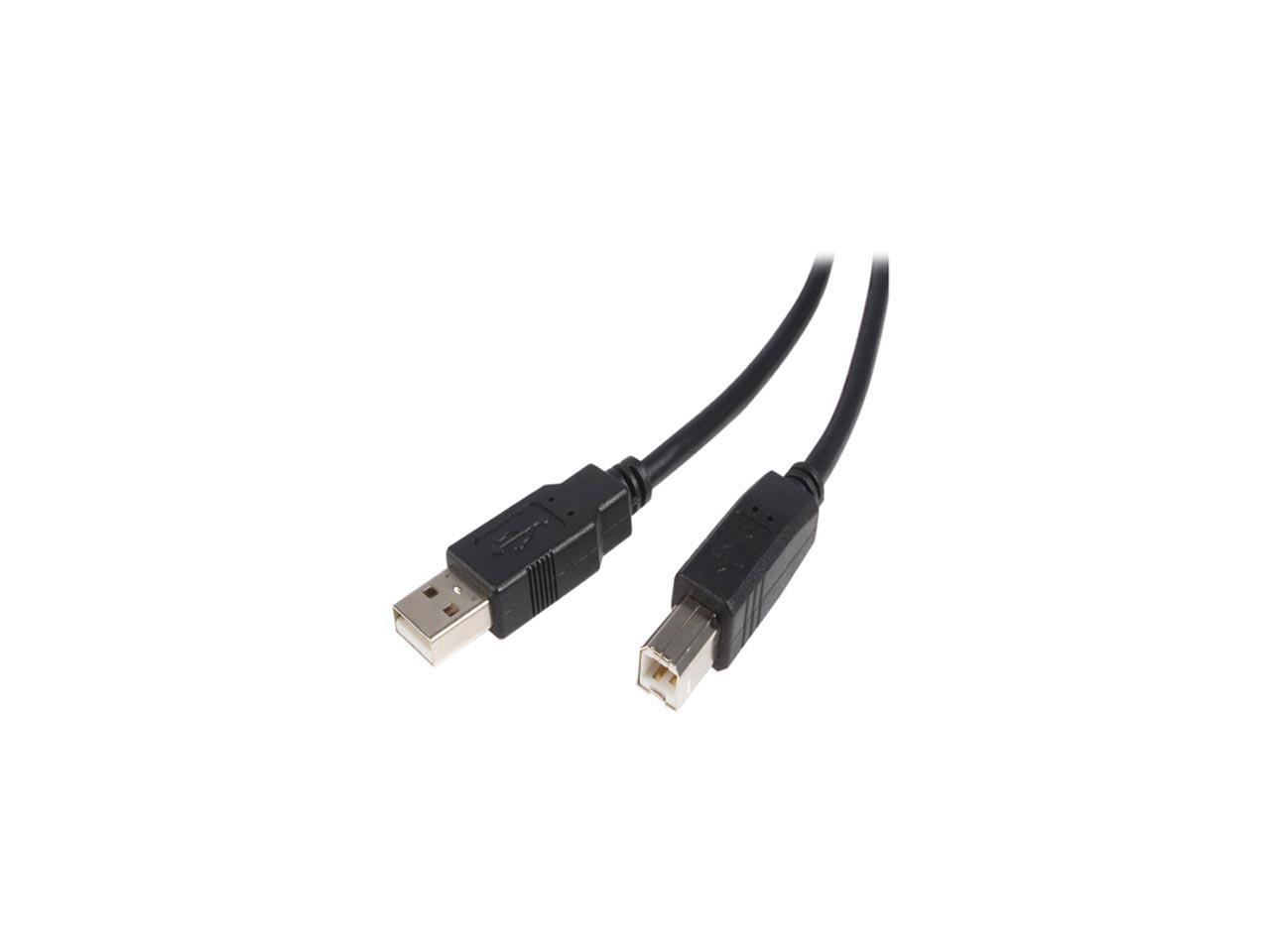 StarTech.com USB2HAB15 15 Ft / 4m USB 2.0 A To B Cable - M/M - Newegg.com